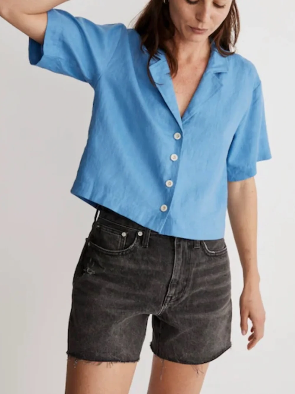 NWOT Madewell 100% Linen Resort Top - Picture 1 of 6
